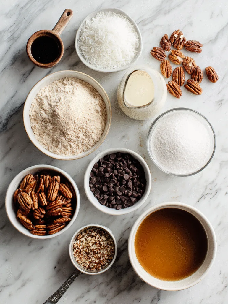 Decadent German Chocolate Dump Cake Recipe (Easy Chocolate Dessert with Coconut & Pecans) 2 brahim a flat lay of ingredients for german chocolate dump ca 570989a3 9f6e 43a4 9eb7 630d64e8f4b7 1