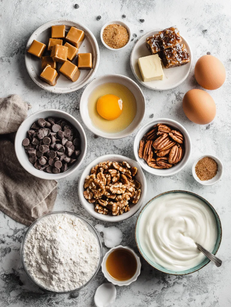 brahim a flat lay of ingredients for knock you naked bars cho ab7d239f 03a9 4c12 9263 b7bc5bb09a7e 2