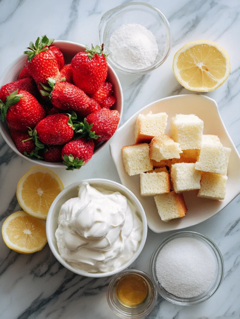 brahim a flat lay of ingredients for strawberry shortcake tri 72cd4dd1 38cd 425f 830a e9767ad8a8da 1