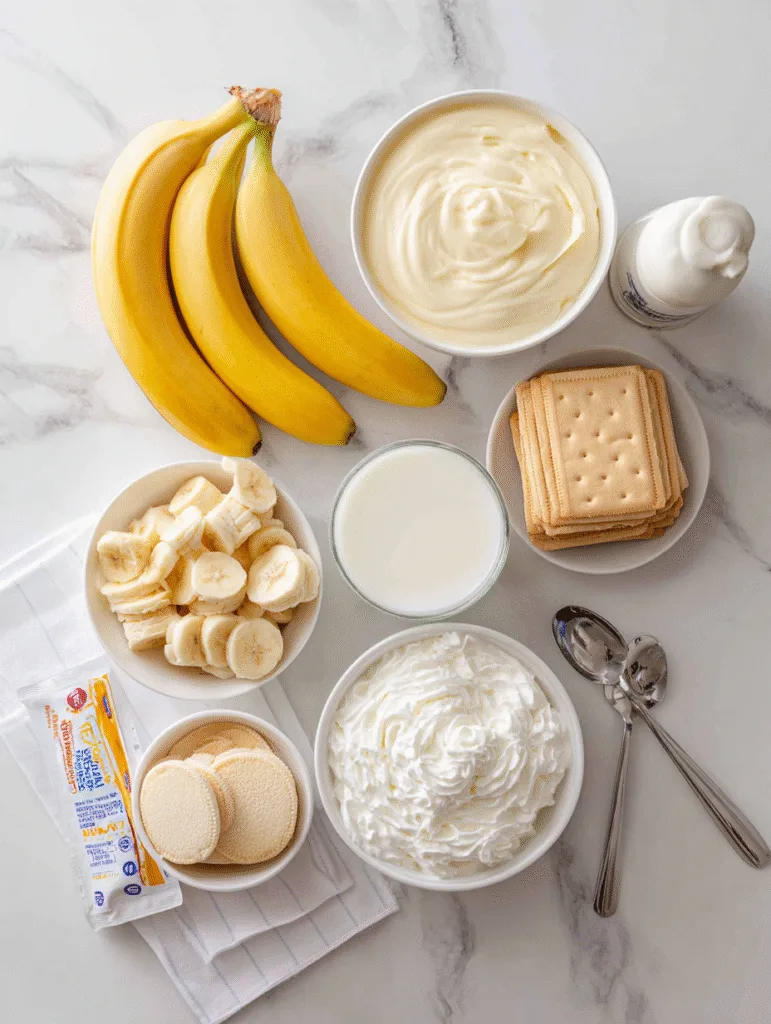 brahim a ingredients for banana pudding arranged neatly banan c1c206b0 040a 4c00 9d01 9a533a503834 1