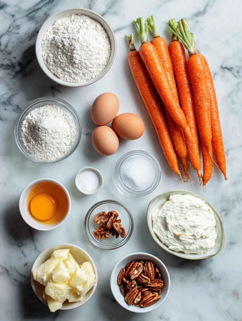 brahim a ingredients for carrot cake arranged neatly carrots 38436edf a3ee 4f4f b78d bf6edad625df 1
