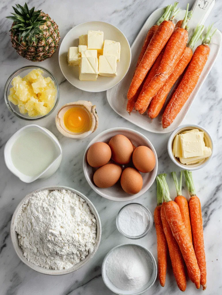 brahim a ingredients for carrot cake arranged neatly carrots e591bff9 26d1 4953 8be6 1b32e7462238 2