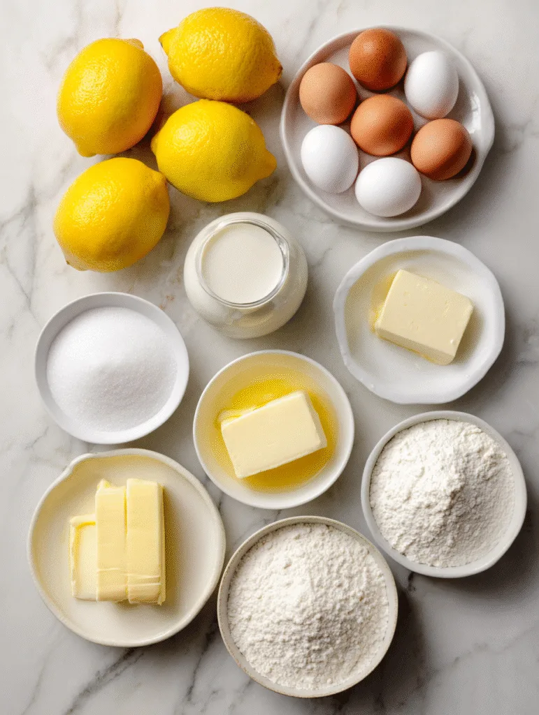 brahim a ingredients for lemon custard cake arranged neatly l cf05a7a4 37b9 4644 a44a bb5222ce9c04 1