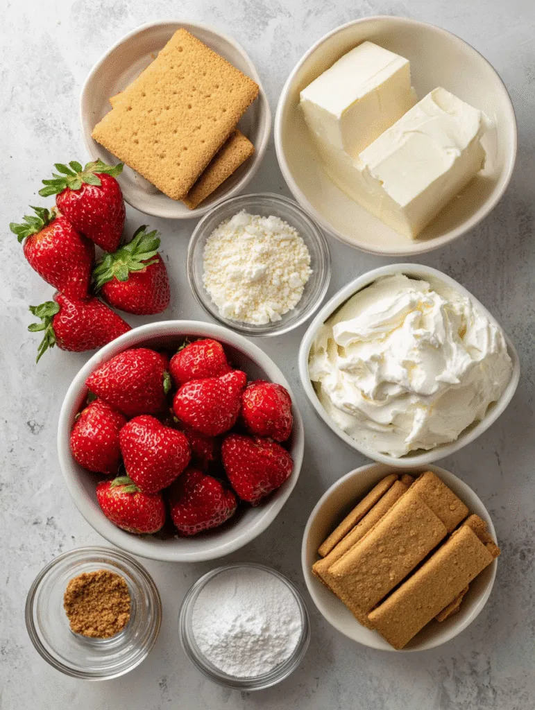 brahim a ingredients for no bake cheesecake cups arranged nea 0d852766 97c8 4426 9ef8 976849dd5791 1