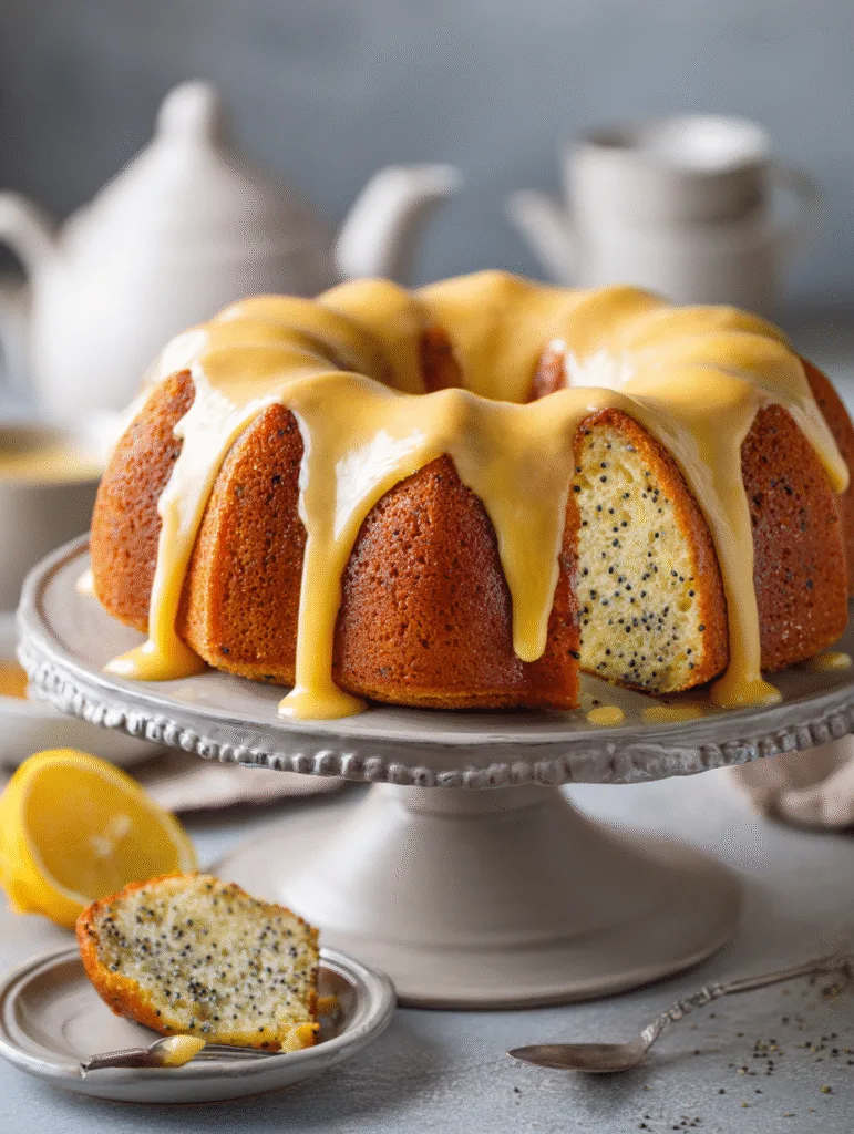 Lemon Poppy Seed Bundt Cake (Moist and Zesty Perfection for Every Occasion) 1 brahim a lemon poppy seed bundt cake with glossy lemon glaze 51eeb7ff bd94 46ed b2a5 b065d9abbddc 2