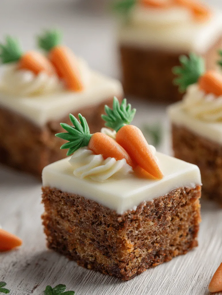 brahim a mini carrot cake squares with brown butter cream che 35f51c92 366d 42f3 879d b9cbe31949b6 1