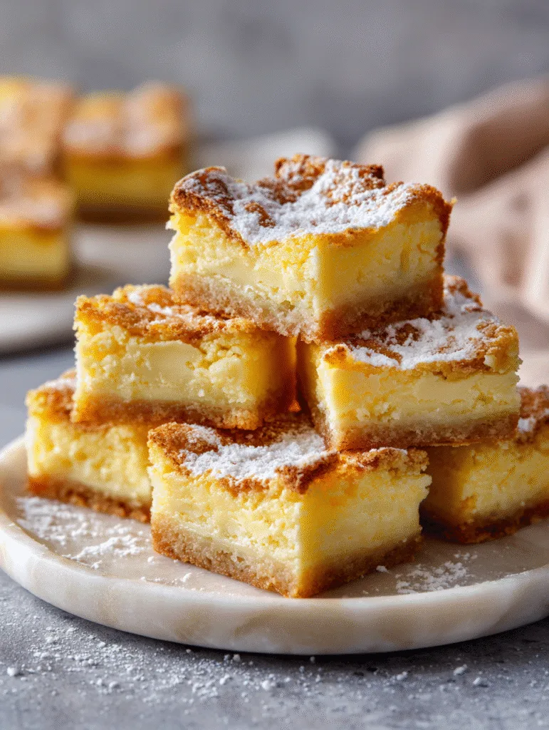 brahim a neiman marcus gooey butter cake squares with crackly 91ed3625 8f2d 442d bad9 f3c74f87c93a 0