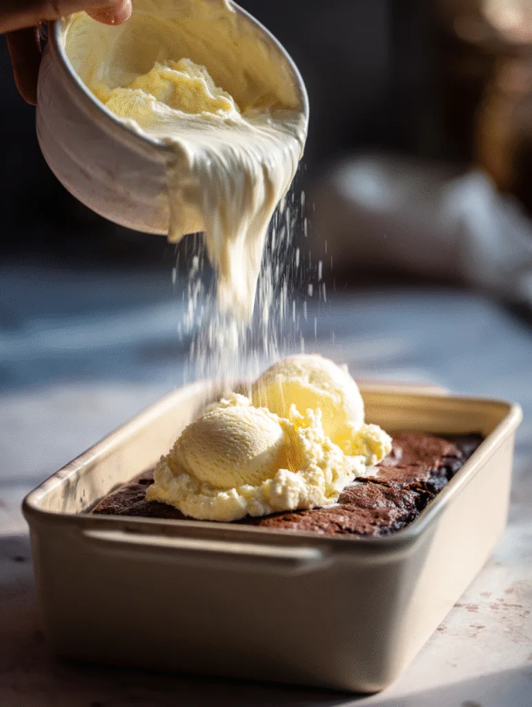 brahim a spreading softened vanilla ice cream over brownie ba 4392e938 452a 4fd0 8776 fcff3faa5178 2