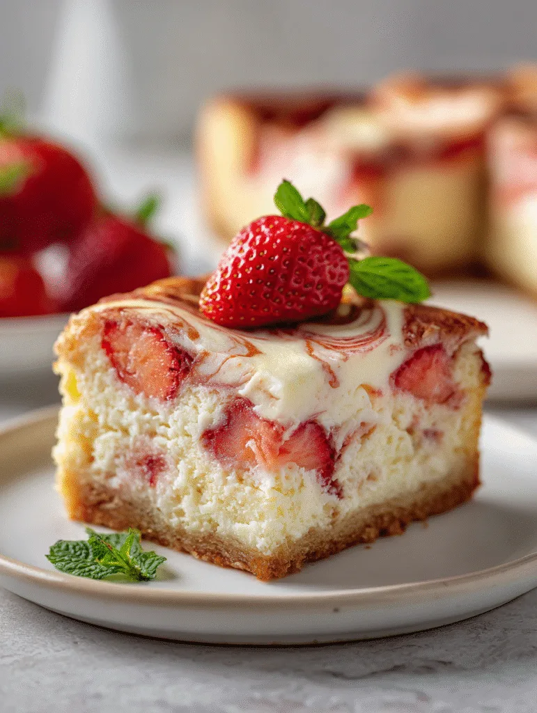 brahim a strawberry earthquake cake slice with creamy cheesec b05d5e6b 18b6 40b6 8414 7a6c87c365c0 0