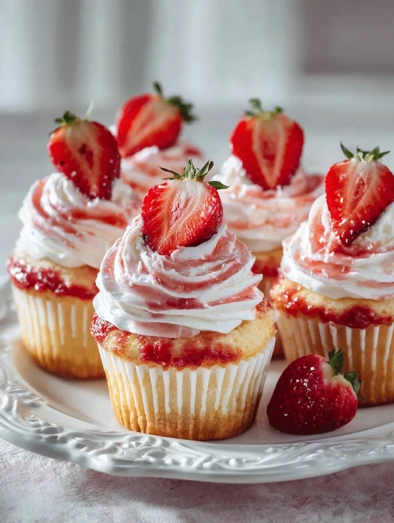 Strawberry Shortcake Cupcakes (Light, Fluffy & Perfectly Creamy Summer Dessert) 4 brahim a strawberry shortcake cupcakes with fluffy whipped cr 655daae3 db95 436b 8cc2 96b6b0837981 1
