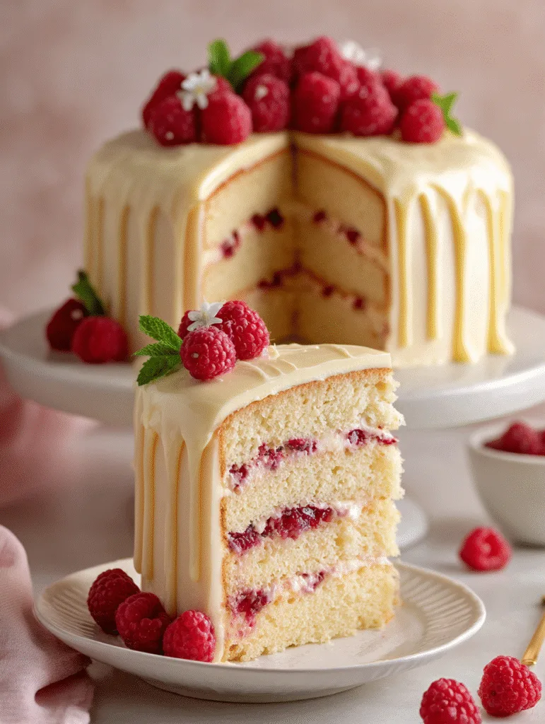 brahim a white chocolate raspberry cake slice with layers of 3f9d4d7c c1ce 476b adb6 d2d04d322557 2