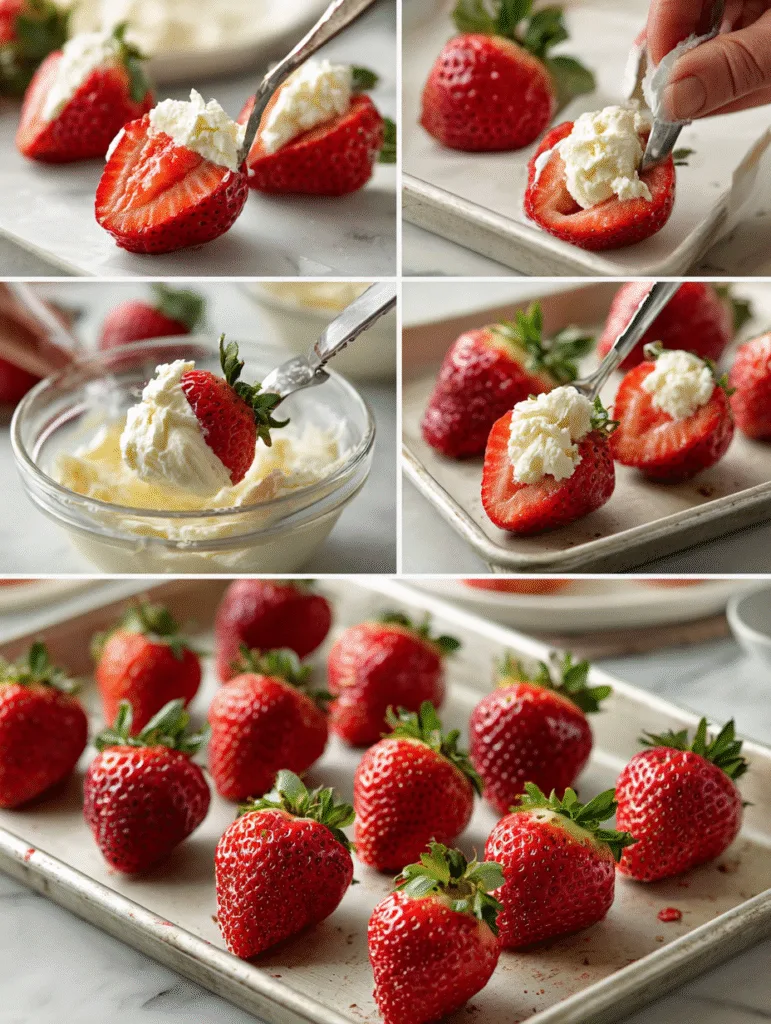 brahim a Step by step assembly of Cheesecake Stuffed Strawber 0c8def51 7f5f 4c76 b48a c7aafe53d188 1