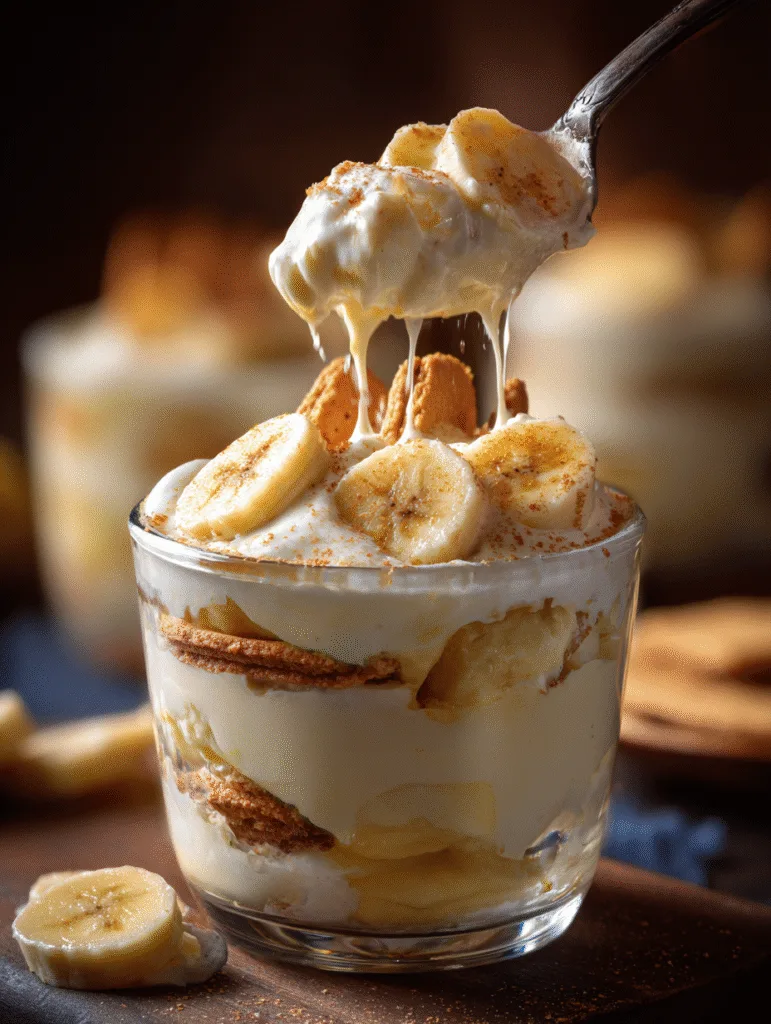Old-Fashioned Homemade Banana Pudding: A Creamy Southern Classic You’ll Always Crave 4 brahim a close up banana pudding dessert creamy layers with b 2d58b089 b5e5 49b7 953c efee545a586c 1