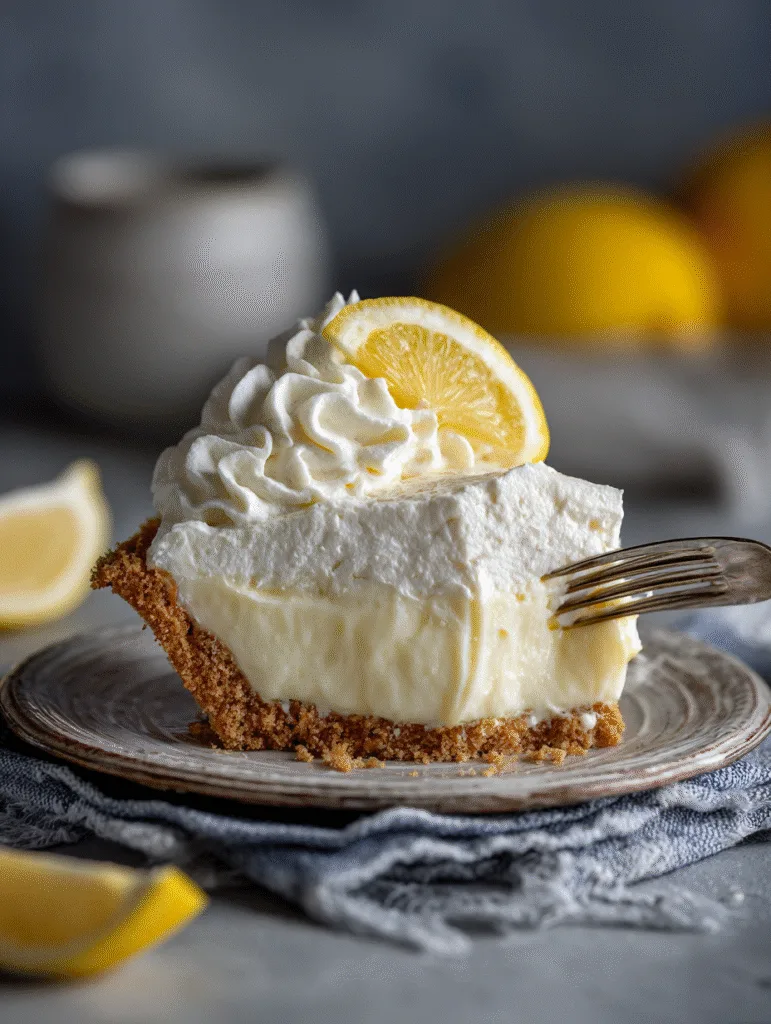 brahim a close up slice of lemon cream pie creamy texture whi 43ea9b3f 6a03 42fe 8657 0e19588d37ee 0
