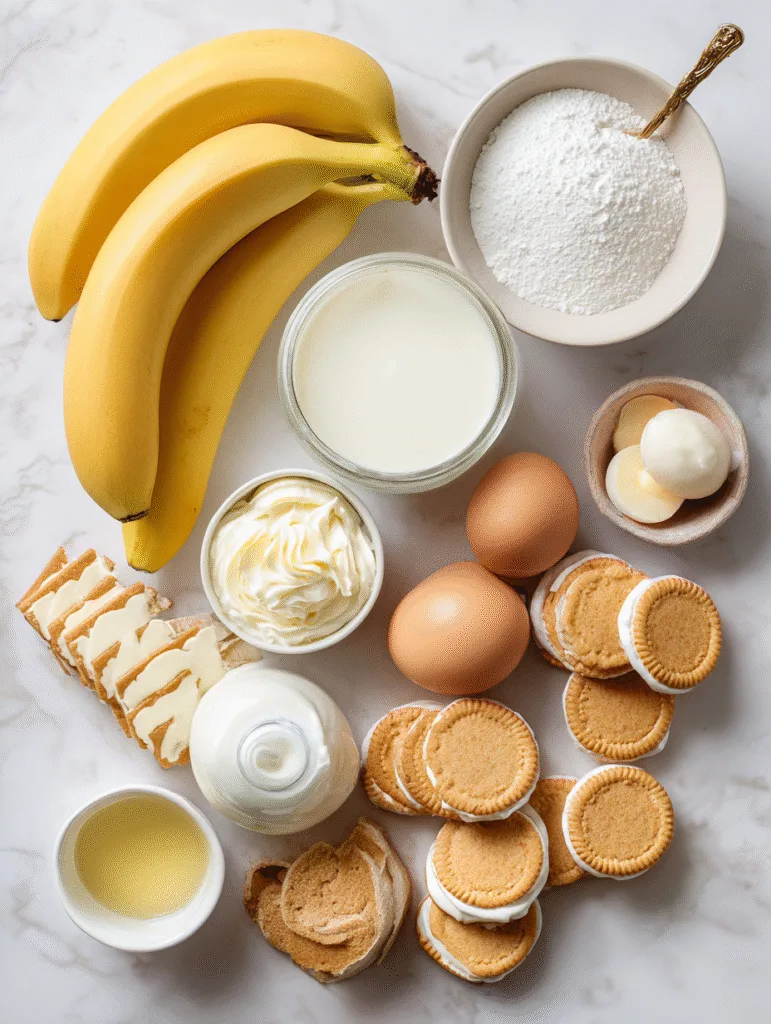 Old-Fashioned Homemade Banana Pudding: A Creamy Southern Classic You’ll Always Crave 2 brahim a ingredients for banana pudding ripe bananas vanilla f8352e1a eecd 47c0 ae28 f8ac31a2b707 1