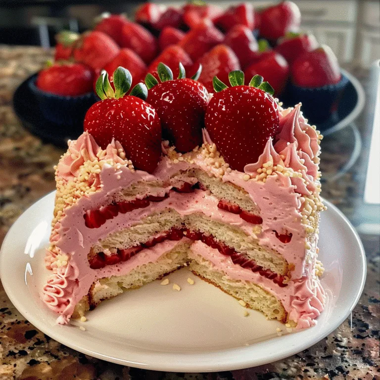 Strawberry Cream Cake Is So Fluffy and Moist | Recipe & Tips