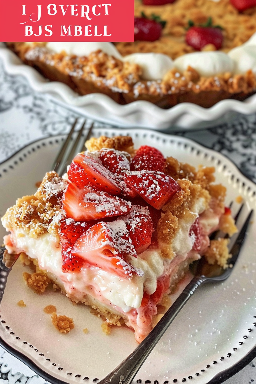 Easy Strawberry Cheesecake Dump Cake Recipe 18 image 1775427920604