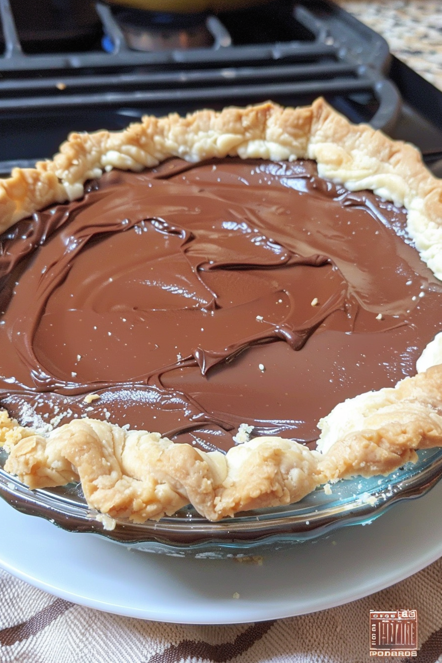 Old Fashioned Chocolate Pie Recipe 7 image 1775515145393