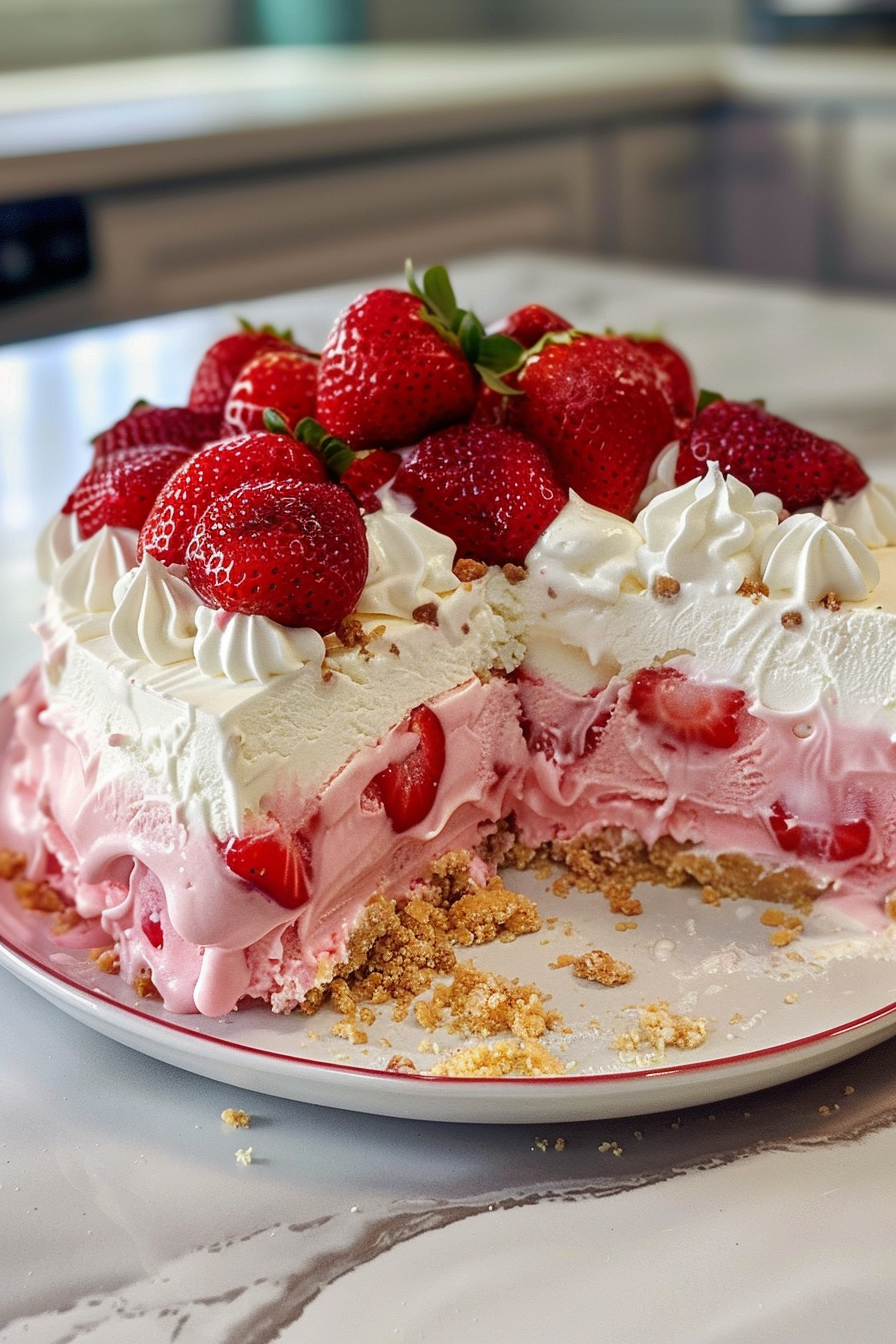 Strawberry Shortcake Ice Cream Cake 30 image 1775596539743
