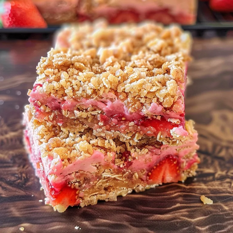 Strawberry Crunch Bars
