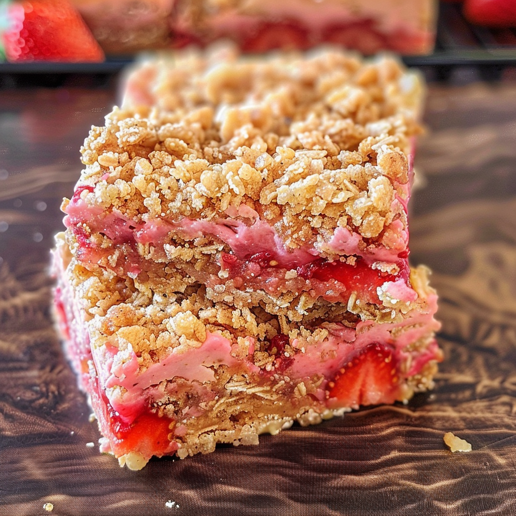Strawberry Crunch Bars