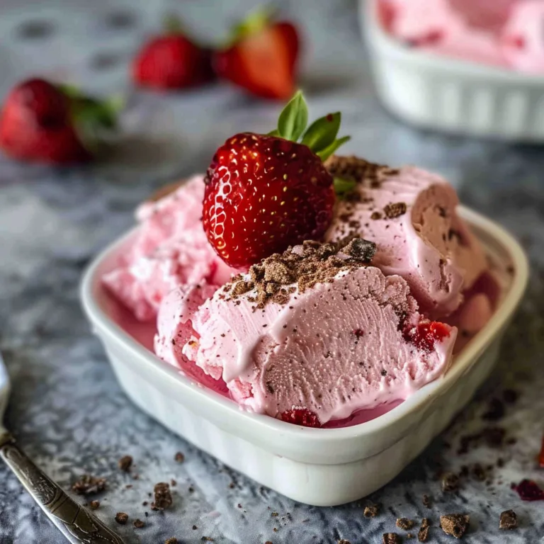 Healthy Frozen Strawberry Dessert Recipe | Food Faith Fitness