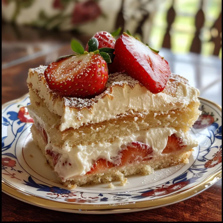 The Best Mexican Dessert: Strawberry Tres Leches Cake