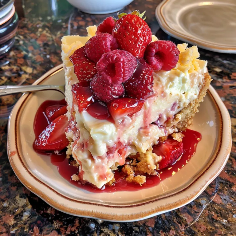 Strawberry Cheesecake Dump Cake Recipe: Quick and Decadent Dessert Delight