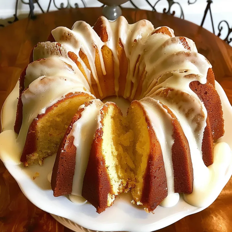 Vanilla Bean Bundt Cake Recipe | Moist & Flavorful Dessert