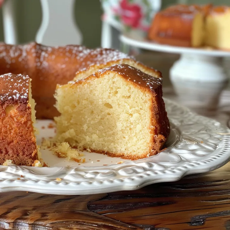 How to Make a Classic Kentucky Butter Cake: A Soulful Southern Treat with Superb Fluffiness