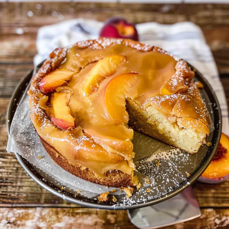 Easy Brown Sugar Peach Cake: A Sweet Summer Treat