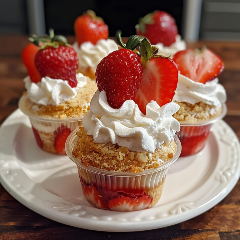 Strawberry Shortcake Cups Recipe