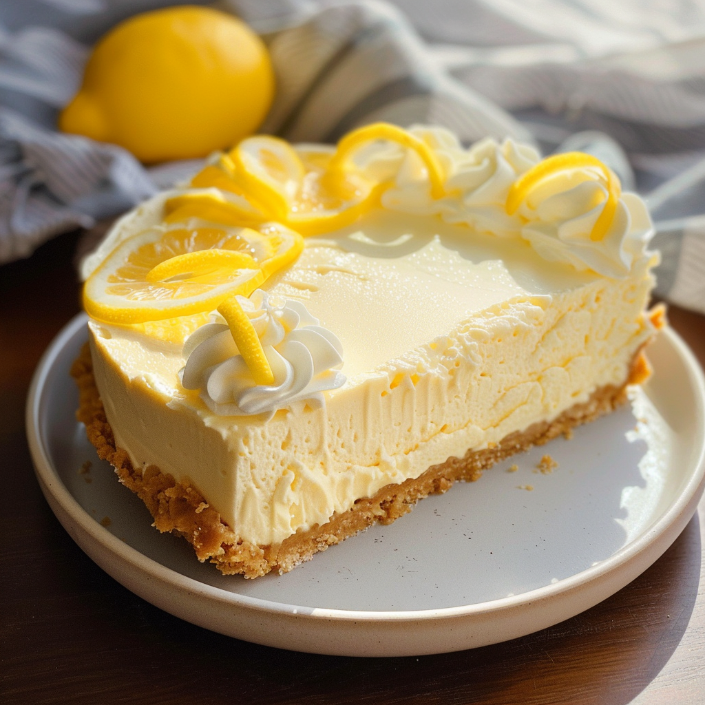 No-Bake Lemon Cheesecake Recipe: A Creamy, Tangy Treat Without the Oven