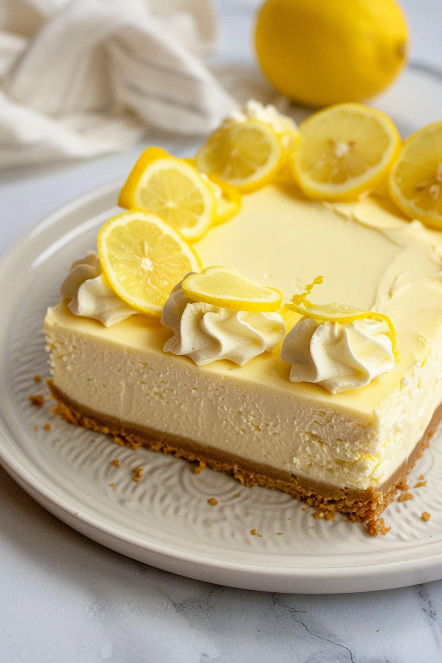No-Bake Lemon Cheesecake Recipe: A Creamy, Tangy Treat Without the Oven 6 image 1775867683400