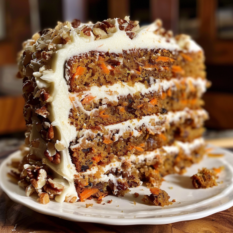 Best Homemade Carrot Cake With Creamy Cheese Frosting