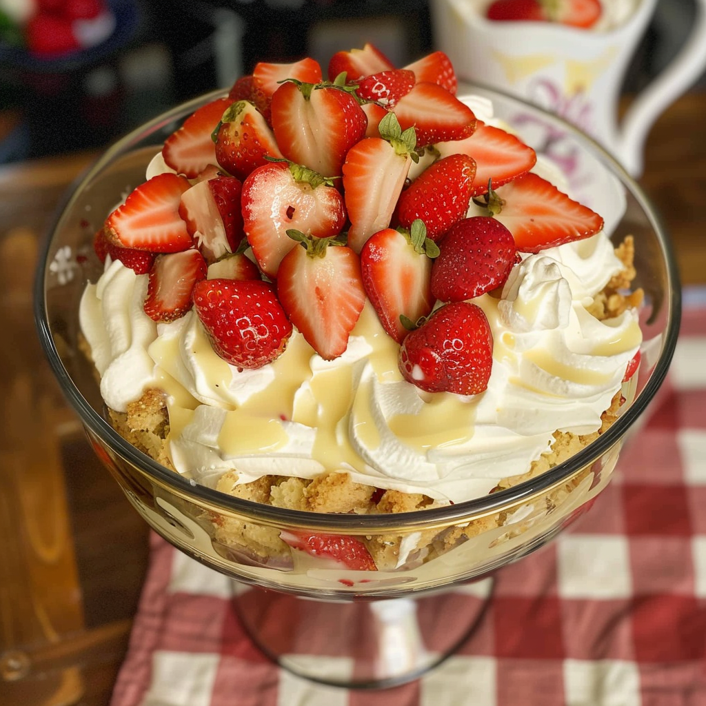 Strawberry Trifle Recipe: A Classic British Dessert with a Sweet Twist