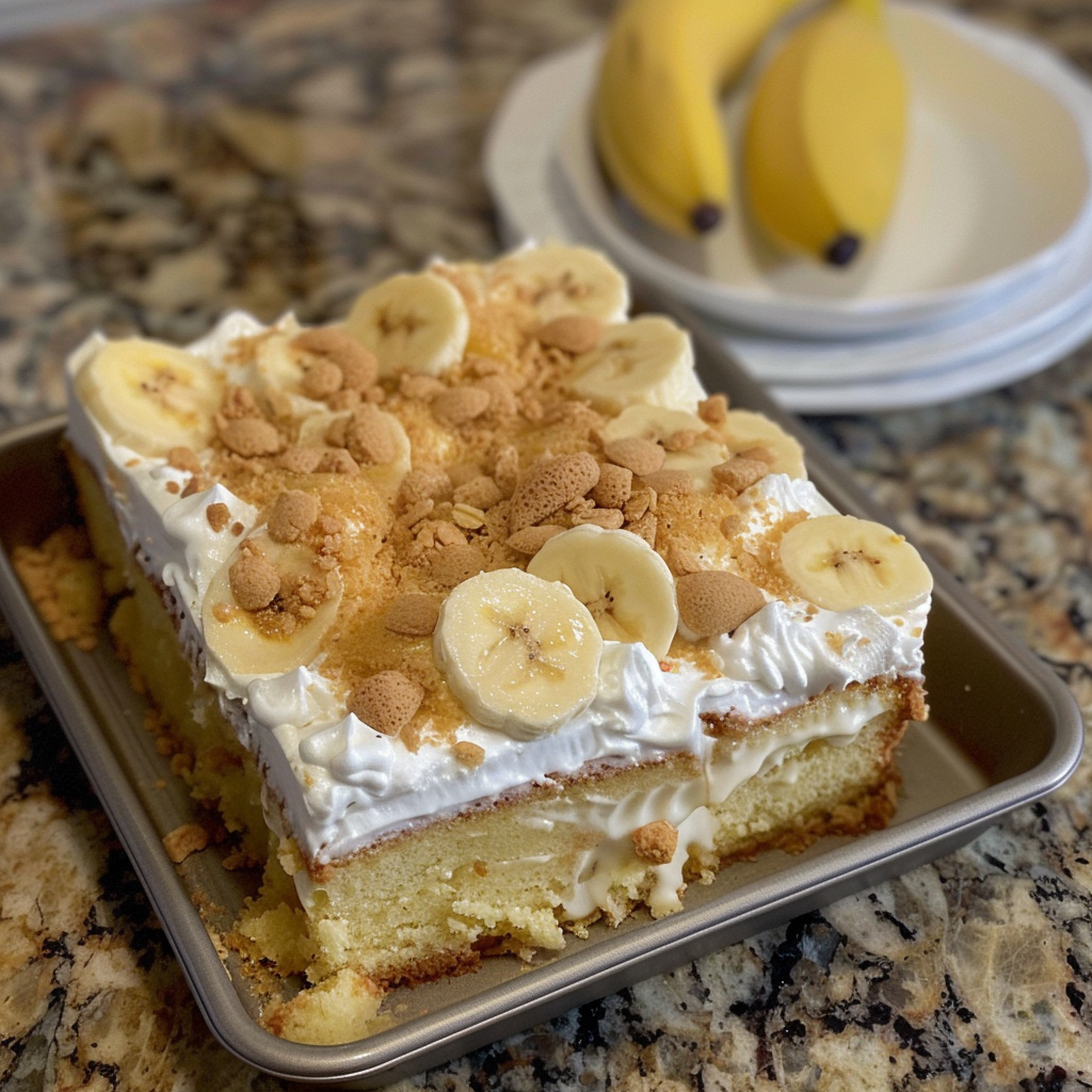 The Best Banana Pudding Poke Cake Recipe Every!