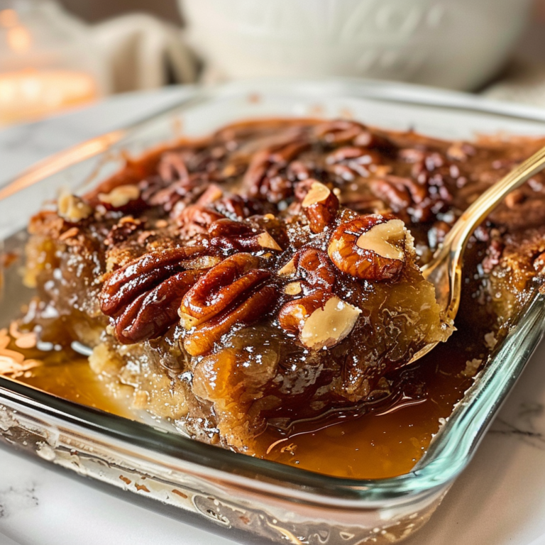 Pecan Pie Dump Cake Recipe | Easy No-Bake Dessert