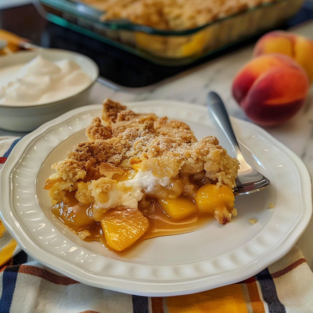 Elevate Your Dessert Game with Fresh Southern Peach Cobbler
