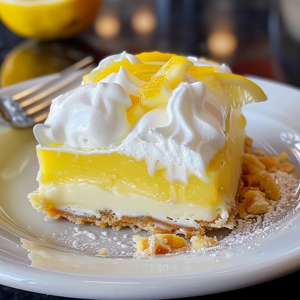 Lemon Lush: A Zesty Citrus Dessert Recipe