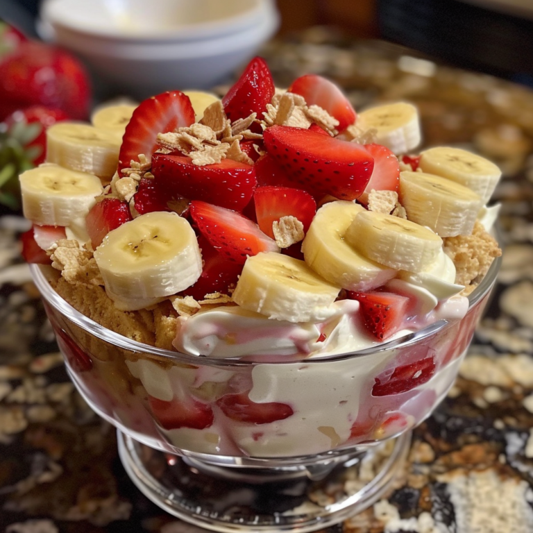 Strawberry Banana Pudding Dream