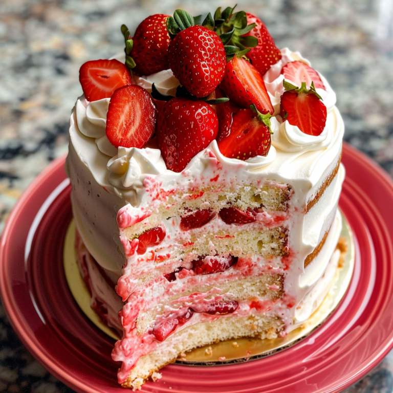 Strawberry Shortcake Layer Cake: A Classic Dessert Redefined