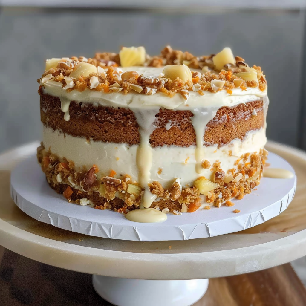 Pineapple Carrot Cake Recipe