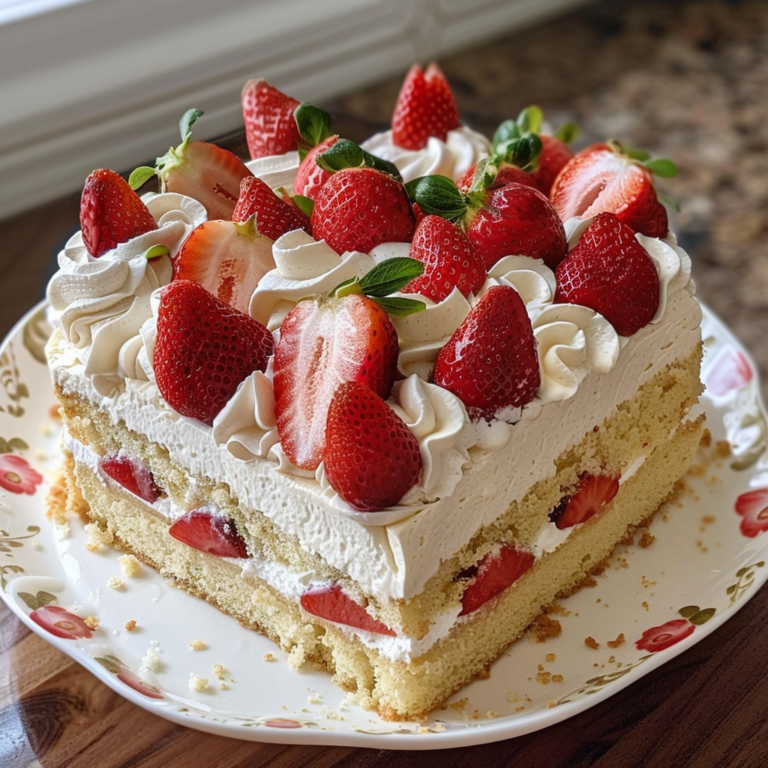 Strawberry Tres Leches Cake: A Flavorful Twist on a Classic