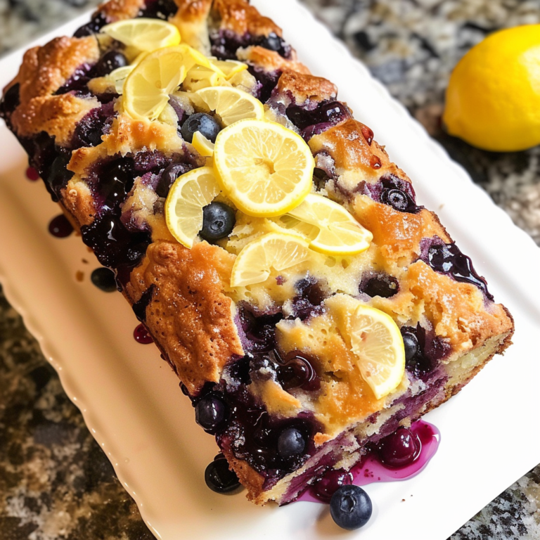 Blueberry and Lemon Loaf Recipe for a Zesty Treat