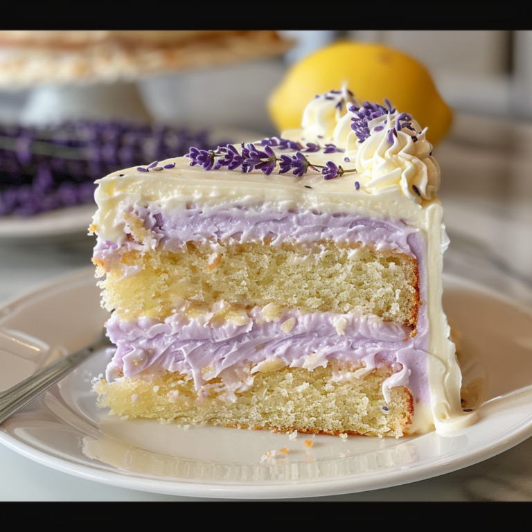 Lemon Lavender Cake Recipe