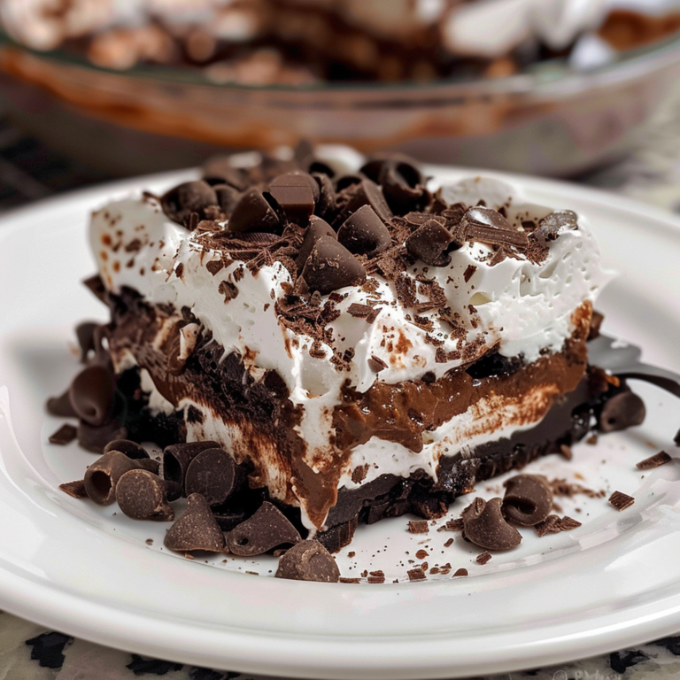 No-Bake Chocolate Lasagna