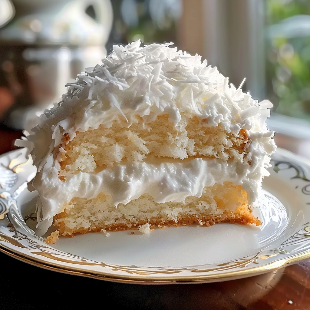 Coconut Cloud Cake Recipe for Fluffy Texture and Exotic Flavor