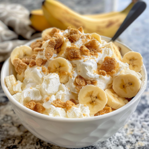 Easy Banana Pudding Fluff Salad: Creamy Comfort Without the Crumb