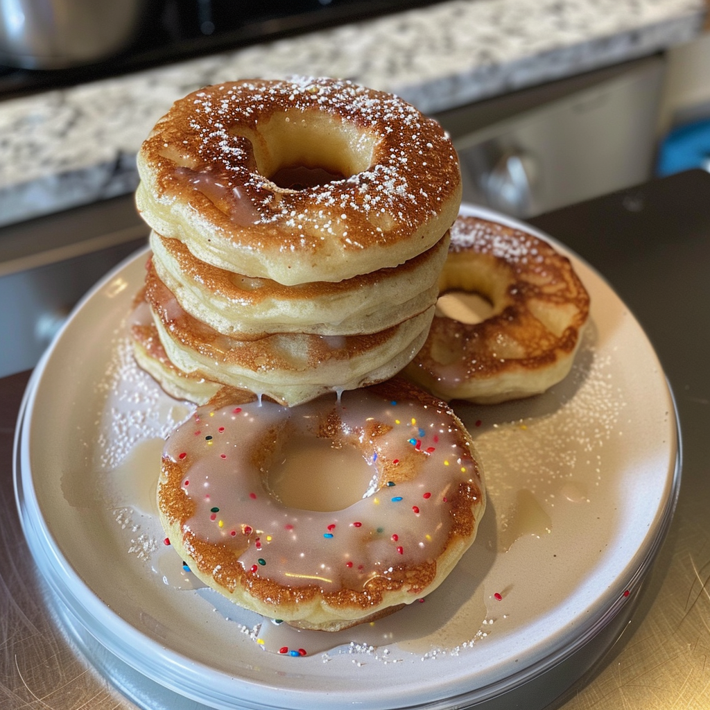 How to Make Pancake Donuts
